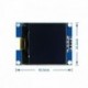fehér - 1,5 hüvelykes 128x128 OLED árnyékoló képernyő modul Raspberry Pi-hez STM32-hez, Arduino-hoz