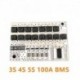 5S 100A 12V - 12V 100A 3S 4S 5S BMS Li-ion LMO Ternary Lithium Battery Protection Circuit Board
