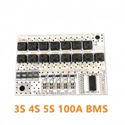 5S 100A 12V - 12V 100A 3S 4S 5S BMS Li-ion LMO Ternary Lithium Battery Protection Circuit Board
