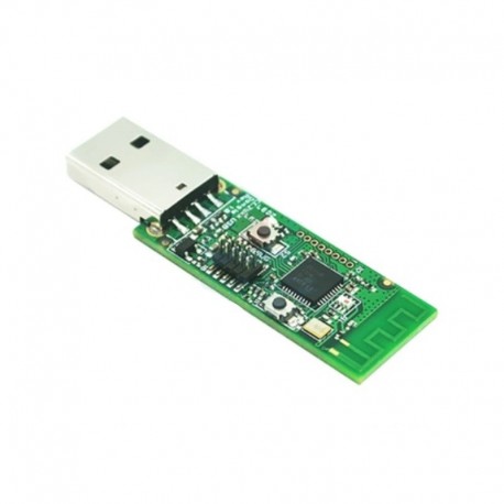 Vezeték nélküli Zigbee CC2531 Sniffer csupasz fedélzeti csomagprotokoll-elemző modul USB-interfész hardverkulcs-rögzítő
