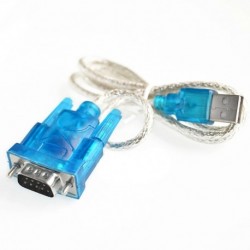 HL-340 Új USB-RS232 COM port Soros PDA 9 tűs DB9 kábeladapter támogatja a Windows7-64-et