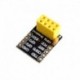 Az ESP-01 Esp8266 ESP-01S modellhez az ESP8266 soros kenyérlap-adapter a WiFi adó-vevő modulhoz Breakout UART modul