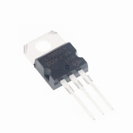 10db L7805CV L7805 7805 feszültségszabályozó 5V 1.5A TO-220