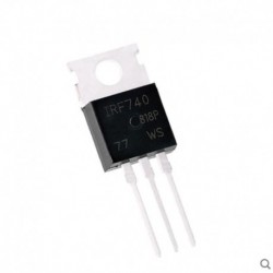 ÚJ és eredeti 10PCS IRF740PBF IRF740 TO-220-3 MOSFET N-Channel Készleten