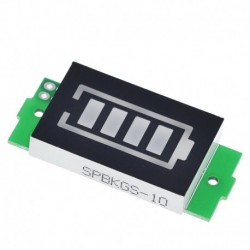 4S16.8V kék - 1S 2S 3S 4S egyszemélyes 3,7 V-os lítium akkumulátor-kapacitás jelző modul 4,2 V-os kék kijelzős