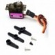 10db MG90S Fém fogaskerék Digital 9g Servo Rc helikopteres repülőgép MG90 9G autóhoz