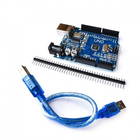 10db UNO R3 CH340G MEGA328P chip 16Mhz   USB KÁBEL
