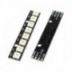 8 csatornás WS2812 5050 RGB LED-es lámpák, beépített színes színű fejlesztő tábla