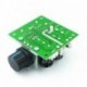 1db szélességmoduláció 12V-40V 10A impulzus PWM DC motor fordulatszám-kapcsoló Új