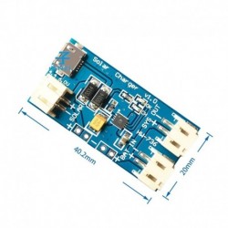 500Ma Mini Solar Lipo töltőtábla CN3065 lítium akkumulátor töltő chip DIY kültéri töltőlap modul Arduino számára