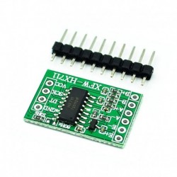 1PCS mini HX711 kétcsatornás 24 bites precíziós A / D modul nyomásérzékelő mikrovezérlő