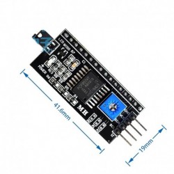 50db PCF8574 IIC I2C TWI SPI soros interfész kártya port 1602 2004 LCD LCD1602 adapterlemez LCD adapter átalakító modul