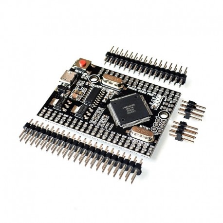 MEGA2560 PRO - 10PCS MEGA 2560 PRO CH340G / ATMEGA2560-16AU chip beágyazása dugós dugókkal Kompatibilis Mega2560