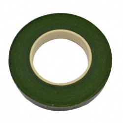 zöld - 30 yardos 12 mm-es virágszárú szalagkorongok gomblyuk művirág porzó csomagolás virágüzlet zöld szalagok nylon