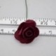 PF01 - 72db / tétel 2cm többszínű papír művirág mini rózsa virágfej esküvői csokor scrapbooking party lakberendezés