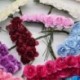 PF01 - 72db / tétel 2cm többszínű papír művirág mini rózsa virágfej esküvői csokor scrapbooking party lakberendezés