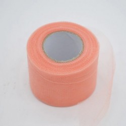 M04 - 22m / tétel 2 &quot 5cm-es fényes tüll tekercses szövet Tutu szoknya szék szárny íj asztali futó esküvői baba