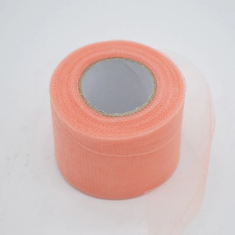 M04 - 22m / tétel 2 &quot 5cm-es fényes tüll tekercses szövet Tutu szoknya szék szárny íj asztali futó esküvői baba