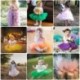 6. - Tüll tekercs 15cm 25 yardos tekercses tekercs Tutu party baba zuhany születésnapi ajándékcsomagolás esküvői