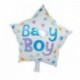 Stílus6 - Baby Boy Girl 1. születésnapi party fólia léggömbök készlet rózsaszín kék szám fólia léggömbök