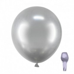 ezüst - 10/20 / 30db 12 hüvelykes fém latex lufi fém léggömb esküvő születésnapi party felfújható ballon dekoráció