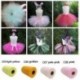 C01 - 25 yard 2 hüvelykes kristály tüll tekercs Organza puszta géz baba zuhany favor esküvői autó dekoráció party