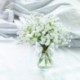 fehér - 1db 20cm-es fehér csecsemők lélegeznek művirágok hamis gypsophila DIY virágcsokrok elrendezése esküvői