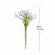 fehér - 1db 20cm-es fehér csecsemők lélegeznek művirágok hamis gypsophila DIY virágcsokrok elrendezése esküvői
