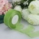T10 - 50Yard 40mm Crystal Organza Ribbon Roll meghívó és ajándékcsomagoló szalag otthoni esküvői party dekorációs