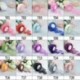 T10 - 50Yard 40mm Crystal Organza Ribbon Roll meghívó és ajándékcsomagoló szalag otthoni esküvői party dekorációs
