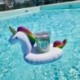 4 - Felfújható pohártartó egyszarvú flamingó italtartó úszómedence úszó fürdő medence játék hawaii nyári party