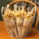 30x16cm - 50db / tétel Átlátszó műanyag zacskók Candy Popcorn Cookie Packaging Cellophane Bag karácsonyi esküvői
