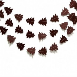 barna - 4m papír karácsonyfa függő koszorú zászló karácsonyi szalagcím a karácsonyi party születésnapi esküvői