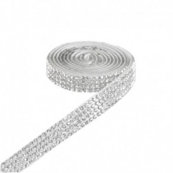 1 yard-9mm - 1 udvar öntapadó strasszos szalag lapos kristályüveg kő szalagruházat ruházati cipő táska barkácsolás