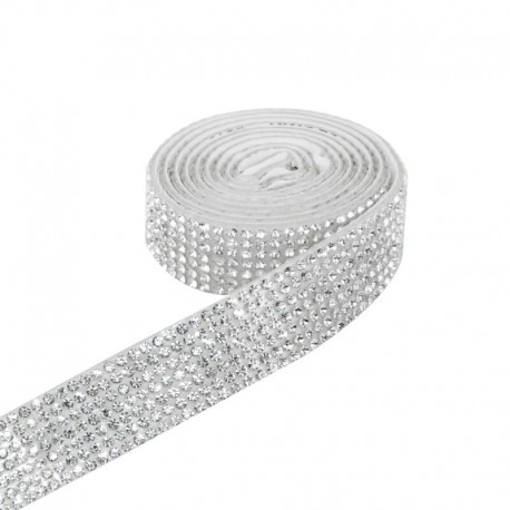 1 yard-15mm - 1 udvar öntapadó strasszos szalag lapos kristályüveg kő szalagruházat ruházati cipő táska barkácsolás