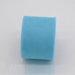 M09 - 5 cm * 25 yardos kristály tüll hálós tekercs Organza Tutu szövetszalag tekercses ajándékdoboz csomagolás esküvői