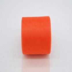 M14 - 5 cm * 25 yardos kristály tüll hálós tekercs Organza Tutu szövetszalag tekercses ajándékdoboz csomagolás esküvői