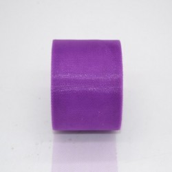 M17 - 5 cm * 25 yardos kristály tüll hálós tekercs Organza Tutu szövetszalag tekercses ajándékdoboz csomagolás esküvői