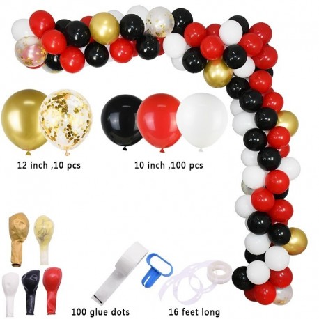 Léggömb boltozat készlet - 70/100 / 145cm léggömb állvány léggömb tartó oszlop konfetti léggömb baba zuhany gyerekek