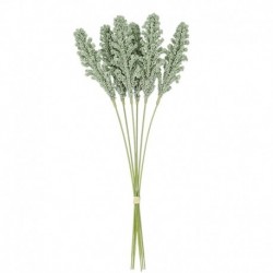 F - 6db / csomag PE levendula művirág házikert esküvői csokor dekoráció karácsonyi hamis növény barkács váza