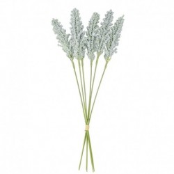 én - 6db / csomag PE levendula művirág házikert esküvői csokor dekoráció karácsonyi hamis növény barkács váza