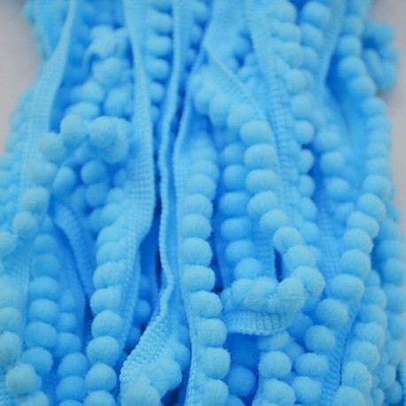 tó kék - Csipke szövet 5 yard 11mm varrási kiegészítők