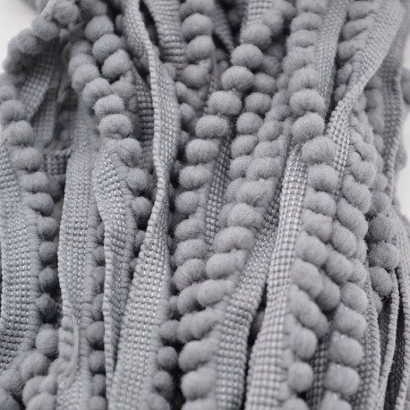 szürke - Csipke szövet 5 yard 11mm varrási kiegészítők