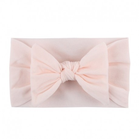 B - Újszülött fejpánt fejfedő turbán csomózott íj baba haj kiegészítők hajszalagok kislányoknak tipegő rugalmas