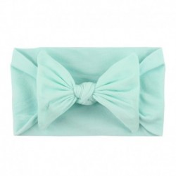 J - Újszülött fejpánt fejfedő turbán csomózott íj baba haj kiegészítők hajszalagok kislányoknak tipegő rugalmas