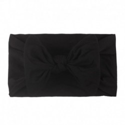 N - Újszülött fejpánt fejfedő turbán csomózott íj baba haj kiegészítők hajszalagok kislányoknak tipegő rugalmas