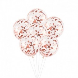 6db lufi - 6db / készlet Boldog születésnapot Levél Banner Garland konfetti Latex léggömbökkel Fiú lány Gyerekek