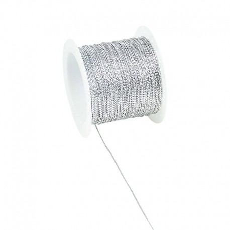 ezüst - 20M / tekercs 1mm arany kötél zsineg szalagok esküvői karácsonyi ajándékdoboz csomagolózsinórok öv DIY