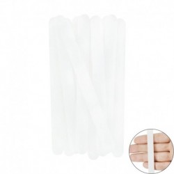 10db színes akril fagylaltpálca újrafelhasználható popsicle bot nyári születésnapi