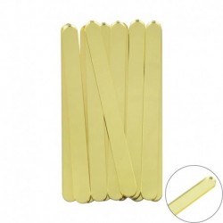 10db színes akril fagylaltpálca újrafelhasználható popsicle bot nyári születésnapi